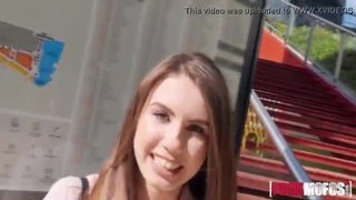 Elle rose in ukrainian babe loves public sex