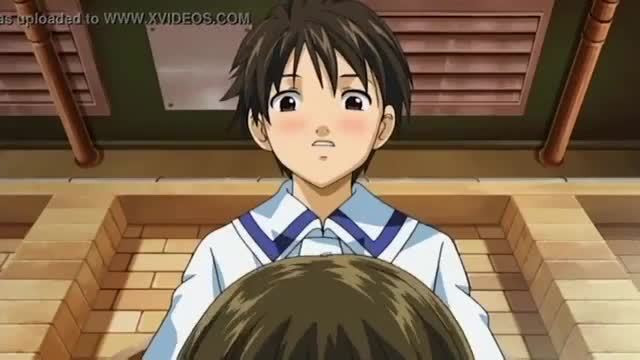Sister forced brother but girlfriend saved him hentai.